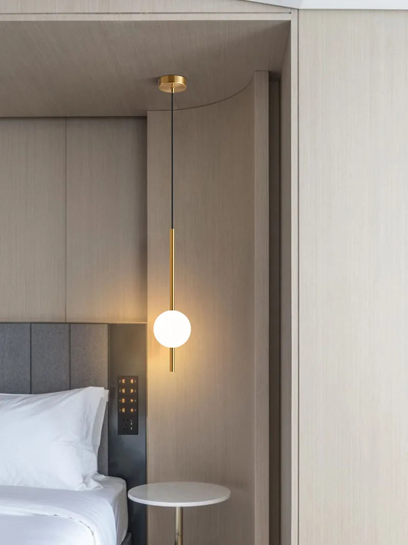 Bedside Pendant Lights for Bedroom Nordic Pendant Lamp for TV background Kitchen Island Restaurant Dinning Room LED Lighting