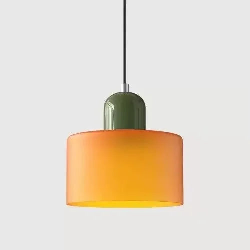 Vintage Stained Glass Chandelier Small Bedside Dining Room Light E27 Pink Orange Green White Home Decorative Lighting...