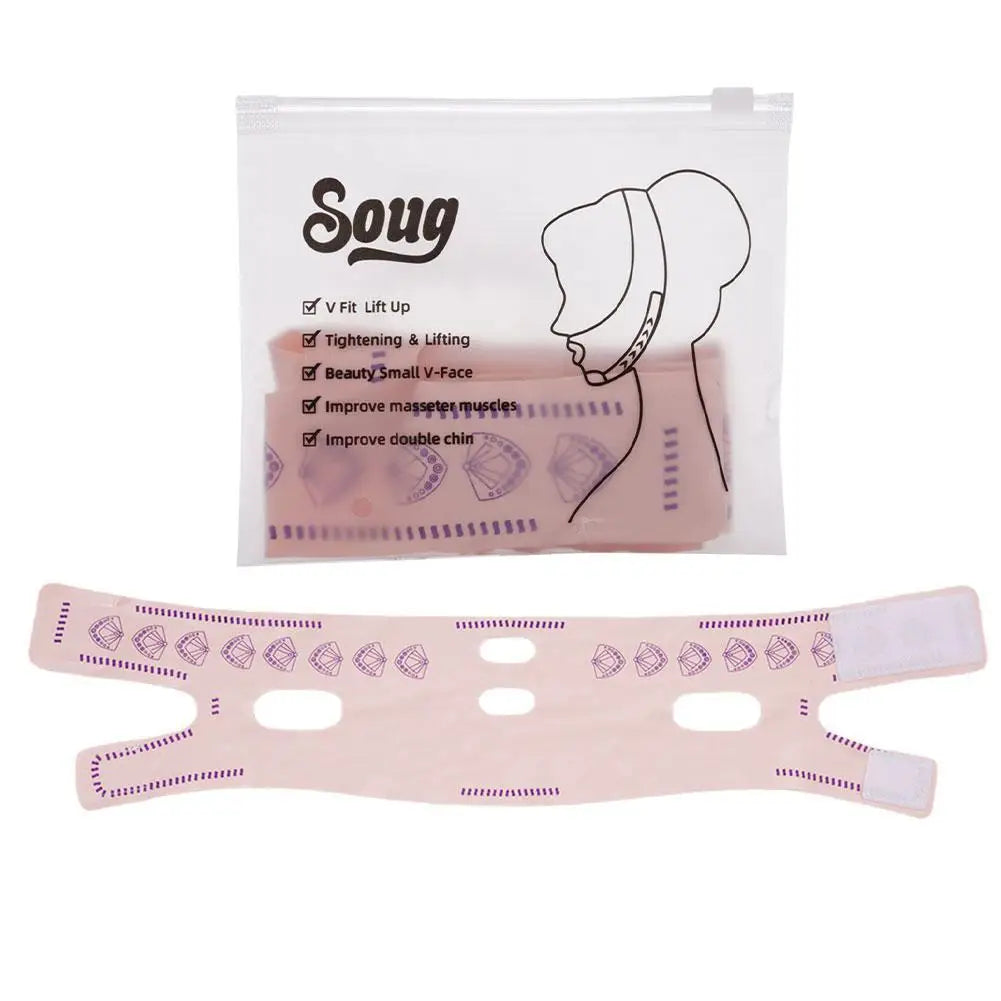 Breathable V Face Band Cheek Reduce Double Chin Lift Up Face Thin Mask V-Line Shaping Bandage Anti Wrinkle Face Bandage Tool