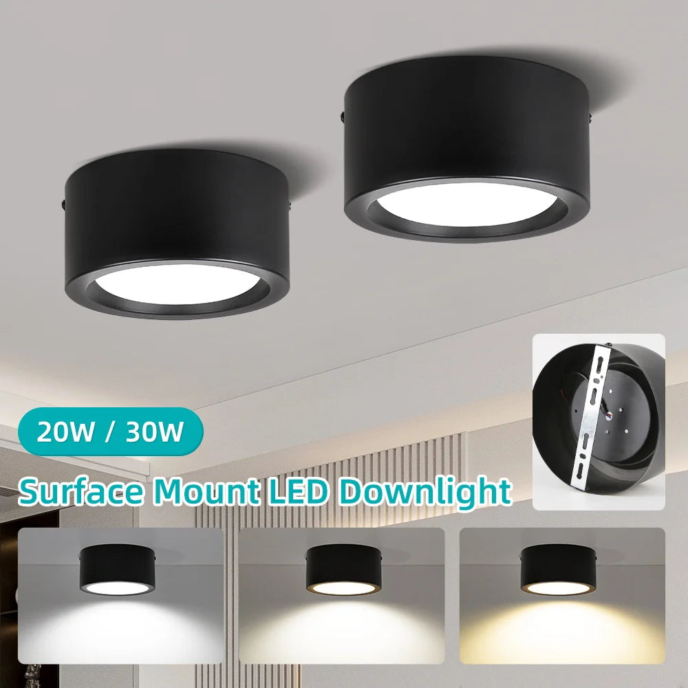 Led Ceiling Lamp Ultra Thin Panel Led Light for Living Room Bedroom Indoor Lighting 20W 30W Squar...