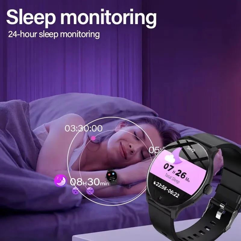 GPS 2026 New Smart Watch Heart Rate Sleep Health Monitor Bluetooth Talk  Men's Ladies Sport Smart Watch for Android IOS