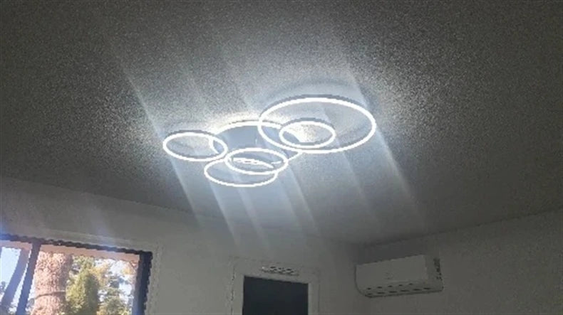 Gold White Modern LED Chandelier Lighting For Living Study Room Lights Indoor Lamps Parlor Foyer Lustres Chandeliers Luminaire