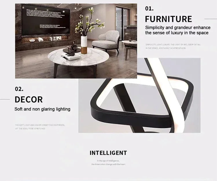 LED Strip Aisle Ceiling Lights Modern Minimalist Living Room Lamps For Balcony Entrance Home Decor Fixtures various styles