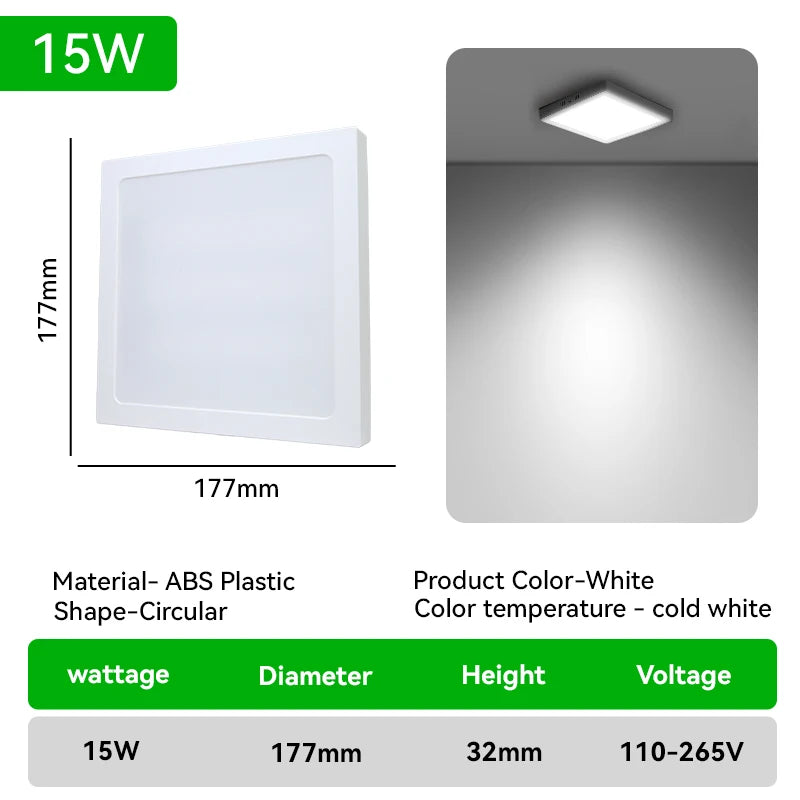 Led Ceiling Lights Fixture 110V 220V Ultra Thin Panel Lamp Led Chandelier Indoor Lightfor Living Room Bedroom Round Ceiling Lamp