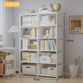 Multi-Layer Bookshelf Easy Assembly Bookcase Living Room Book Shelf Study Room Bedroom Storage Shelf Sundries Toys Cabinet