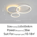 Gold White Modern LED Chandelier Lighting For Living Study Room Lights Indoor Lamps Parlor Foyer Lustres Chandeliers Luminaire