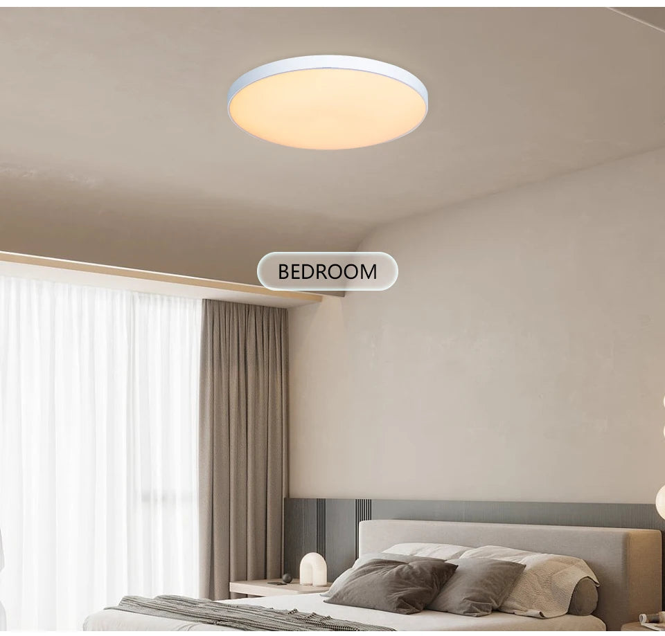 30W 36W Smart LED Ceiling Light RGB Dimming APP TUYA Remote Control Timing Indoor Home Decor Blue...