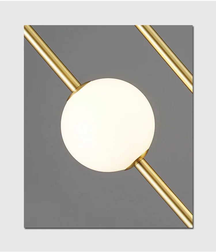 Nordic Simple Glass Ball Pendant Lights Dining Room Bedroom Decor Hanging Lamp Restaurant Bar Suspension Chandeliers Lighting