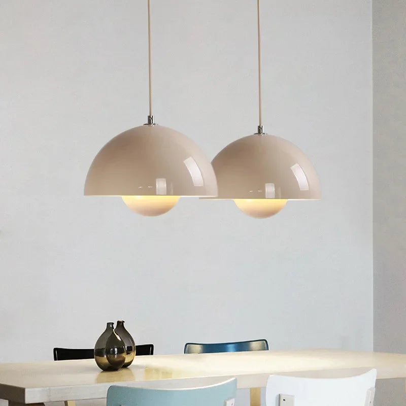 23cm Creative Chandelier Bedroom Study Restaurant Pendant Lights Decorative Lamp Multi-color Optional Modern Bud Indo...