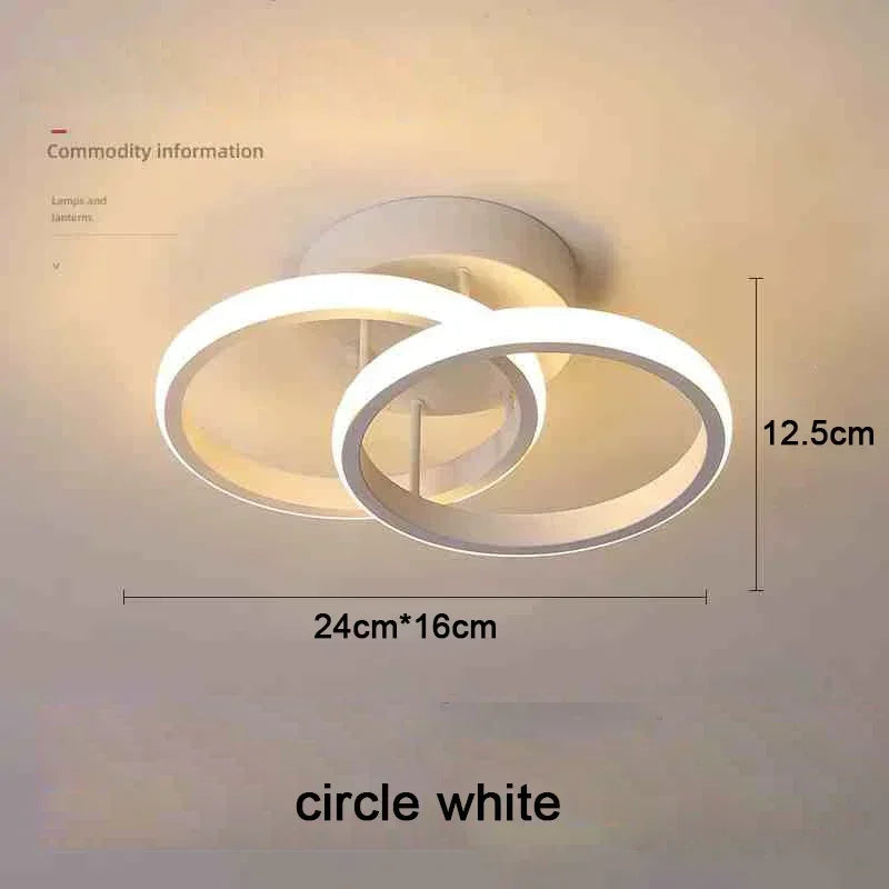 LED Strip Aisle Ceiling Lights Modern Minimalist Living Room Lamps For Balcony Entrance Home Decor Fixtures various s...