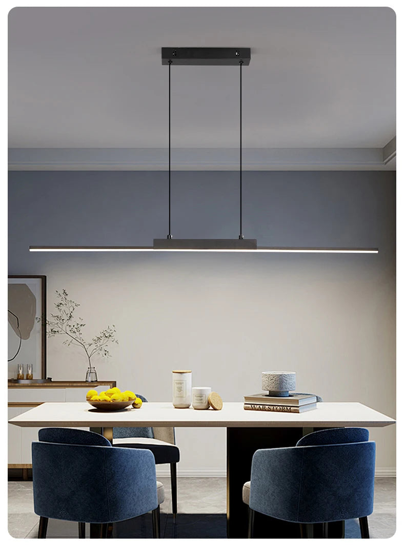 Pendant Light Modern Simple Dining Room Light For Wall Kitchen Long Chandelier Living Room Pendant Lamp Home Decoration Lighting