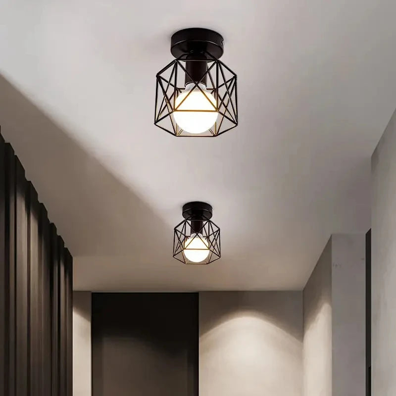 Led Ceiling Light Round Chandelier 110V 220V Mini Ceiling Lamp Indoor Lighting For Kitchen Bedroom Living Room Bathroom
