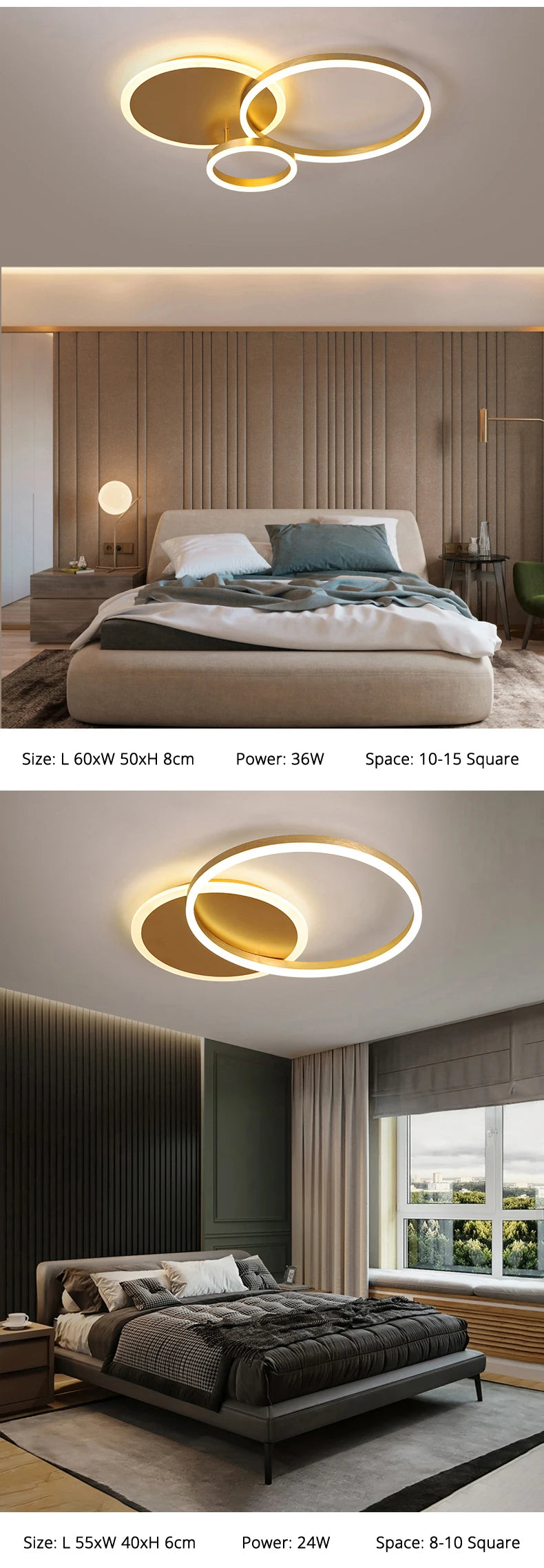 Gold White Modern LED Chandelier Lighting For Living Study Room Lights Indoor Lamps Parlor Foyer Lustres Chandeliers Luminaire