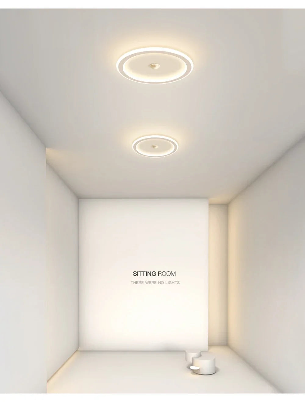 Modern LED Ceiling Light Chandelier Smart Ceiling Lamp with Motion Sensor for Stair Corridor Hallway Entrance Lighting Fixture