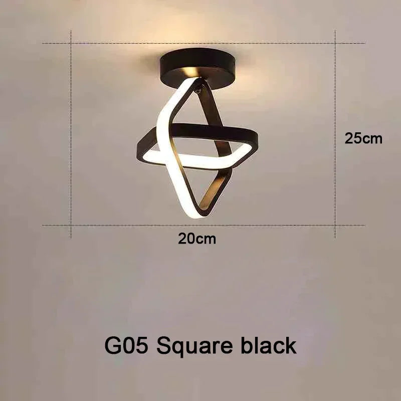LED Strip Aisle Ceiling Lights Modern Minimalist Living Room Lamps For Balcony Entrance Staircase Home Decor corridor...