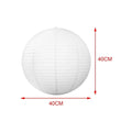 Hanging Paper Lampshade Holiday Supplies Round Modern Pendant Light Lamp Cover Classic Vintage Ceiling Light Cover Loft Bar