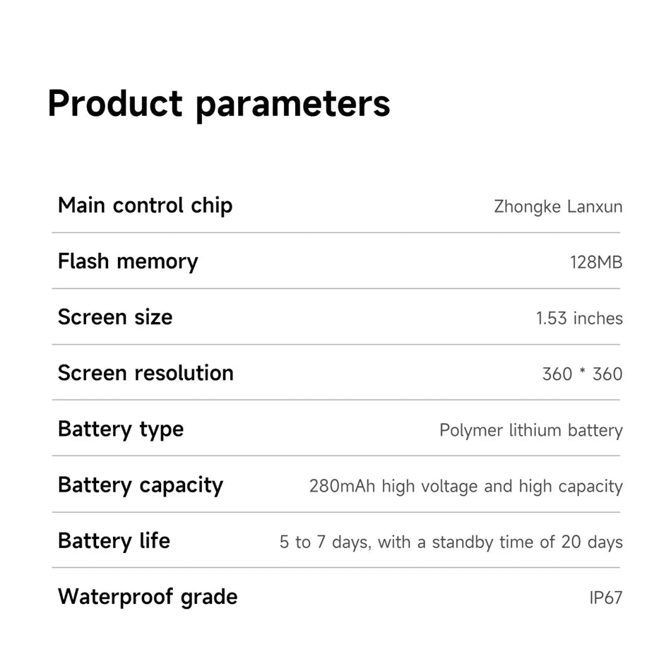 2026 New Bluetooth Call Smart Watch Men 1.53-inch AMOLED HD Screen Sports IP68 Waterproof Heart Rate Smartwatch Watch 6 Pro