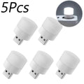 Mini USB Night Light Warm White Eye Protection Book Reading Light USB Plug Computer Mobile Power ...