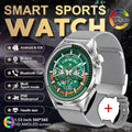 2026 New Bluetooth Call Smart Watch Men 1.53-inch AMOLED HD Screen Sports IP68 Waterproof Heart Rate Smartwatch Watch 6 Pro