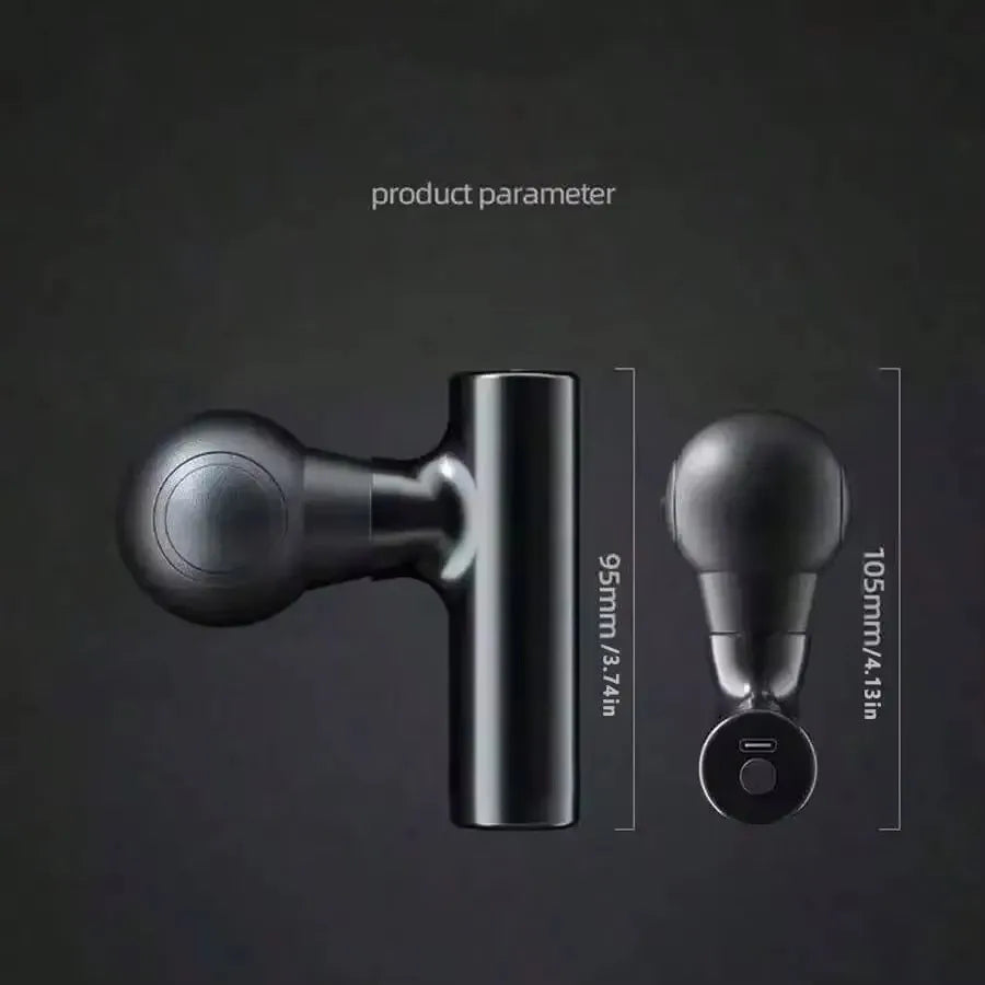 2026 Massage Gun, Deep Tissue Muscle Handheld Percussion Massager For Body, Back And Neck, Ultra Compact Elegant Design Recharge
