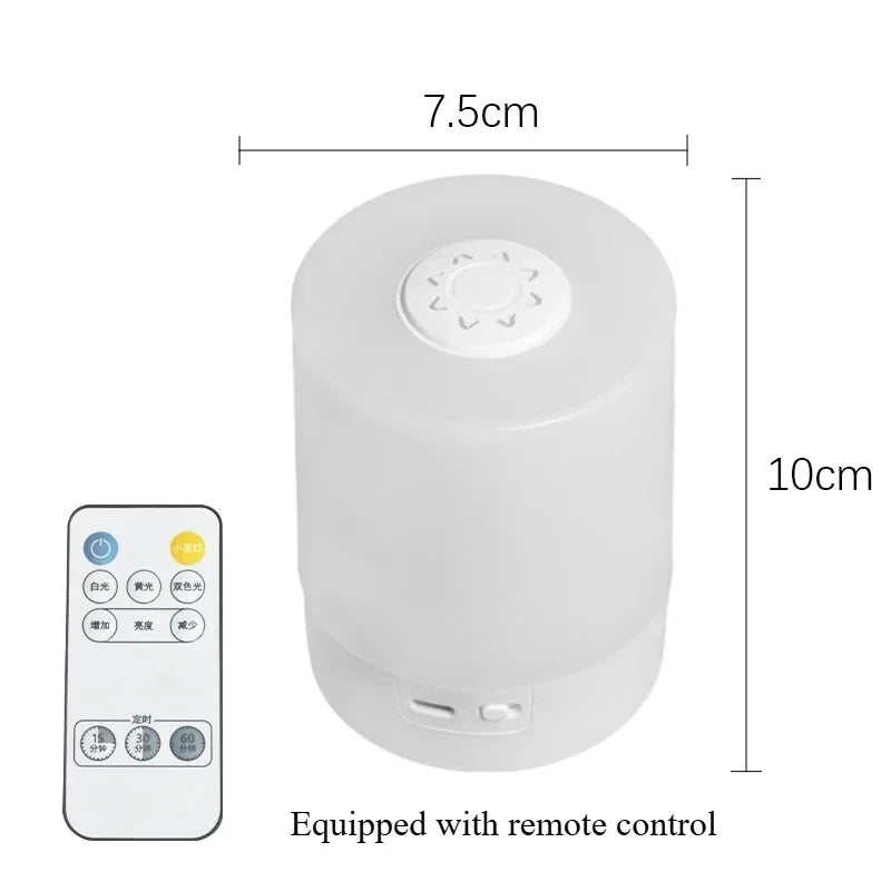 Led Night Lights Bedside Dimmable Charging Desktop Night Lamps Bedroom Bedside Lighting Decoratio...