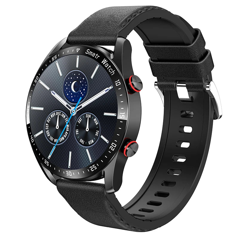 2026 New Bluetooth Call Smart Watch Men 360*360 HD Display Heart Rate Fitness Tracker ECG+PPG Business Smartwatches