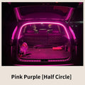 Car Trunk Led Light Strip Waterproof PVC Flexible Ambient Light Strip Automatic On/Off Hidden Ins...