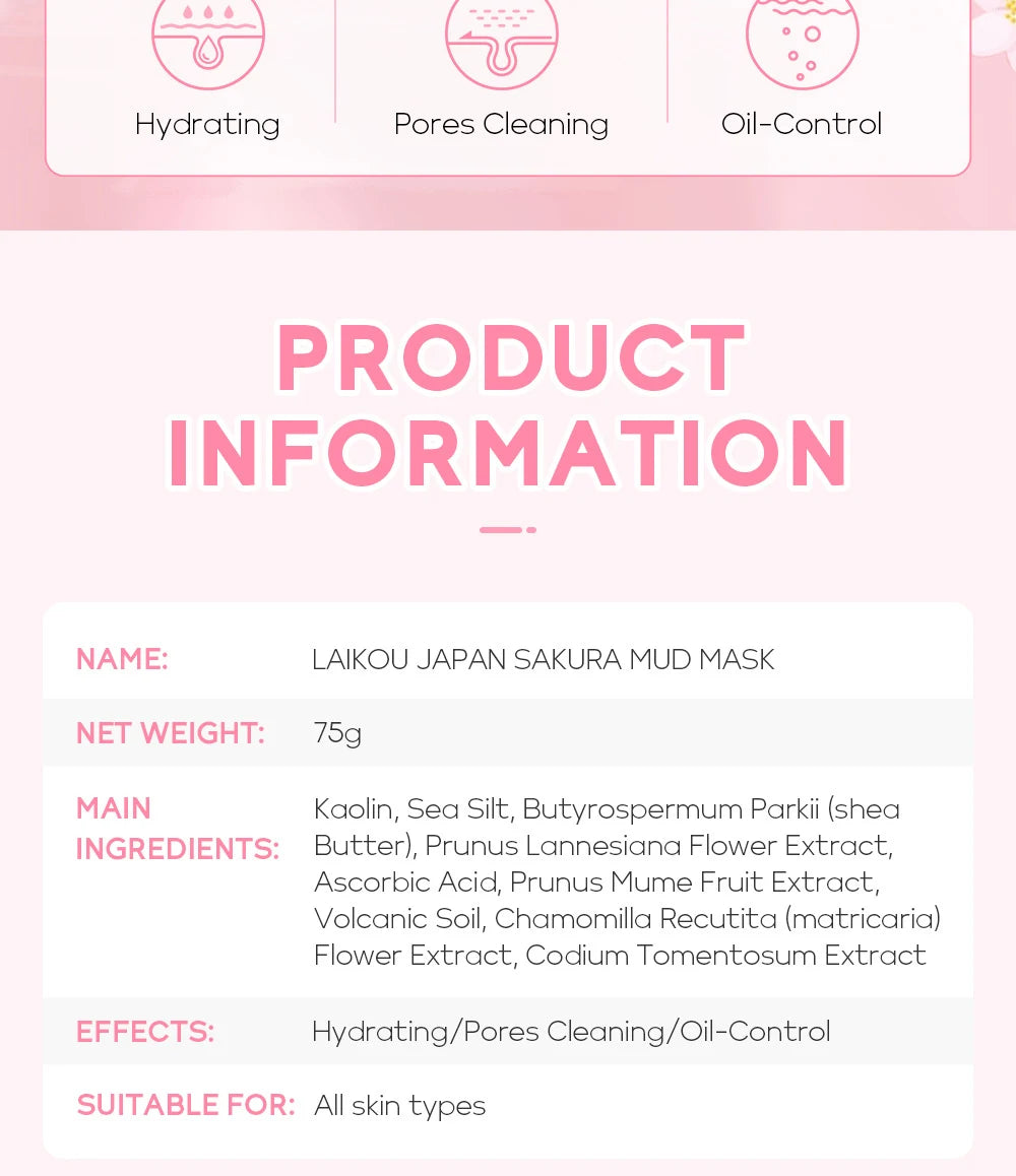 Sakura Mud Mask