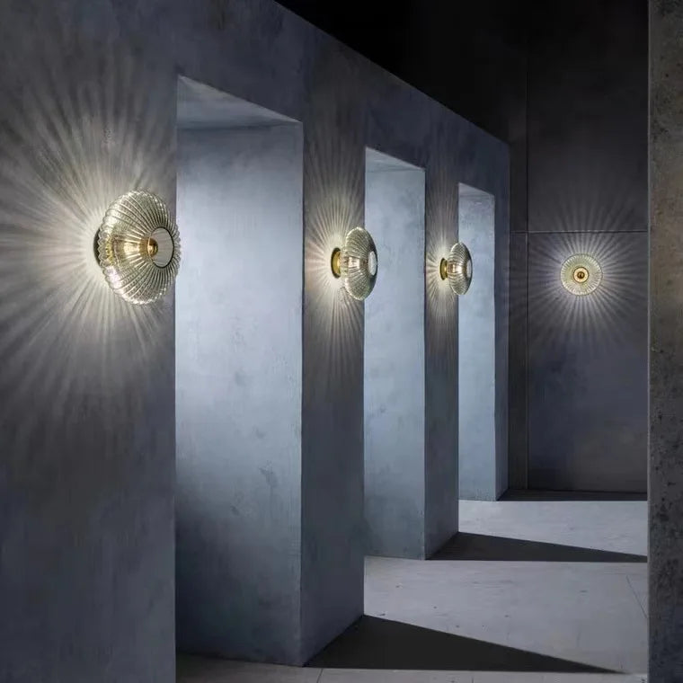 Nordic Retro Ceiling Lamp Simple Glass Ceiling Light For Wall Decoration In Living Rooms Corridors Bedrooms Walls Entrance Foyer