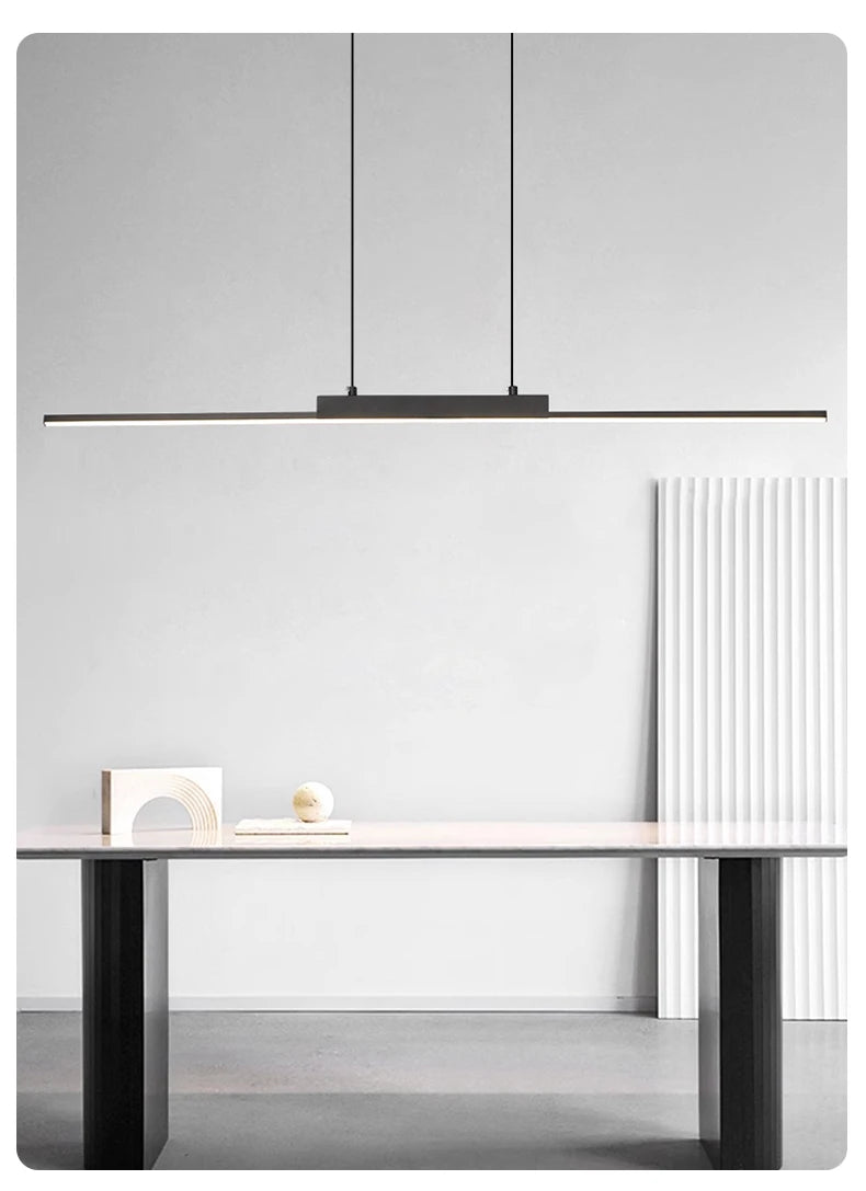 Pendant Light Modern Simple Dining Room Light For Wall Kitchen Long Chandelier Living Room Pendant Lamp Home Decoration Lighting