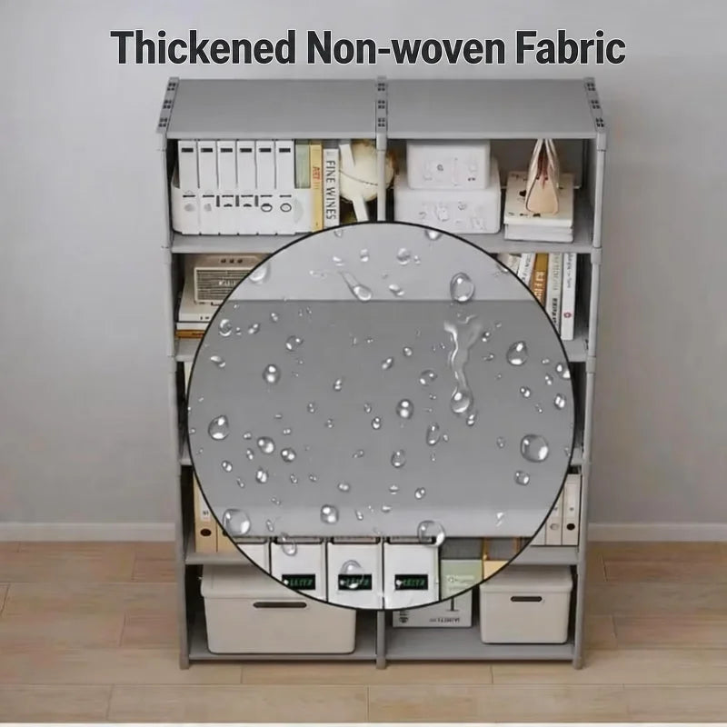 Multi-Layer Bookshelf Easy Assembly Bookcase Living Room Book Shelf Study Room Bedroom Storage Shelf Sundries Toys Cabinet