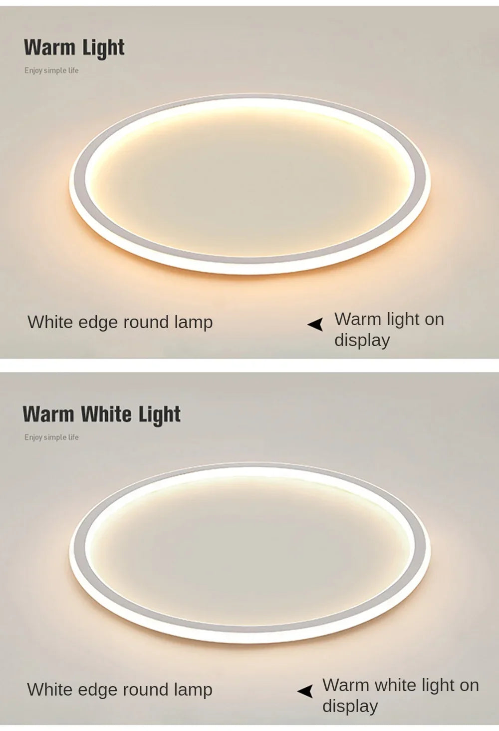 Nordic Minimalist LED Ceiling Light For Bedroom Living Room Aisle Study Room Balcony Circular Remote Control Lighting Chandelier