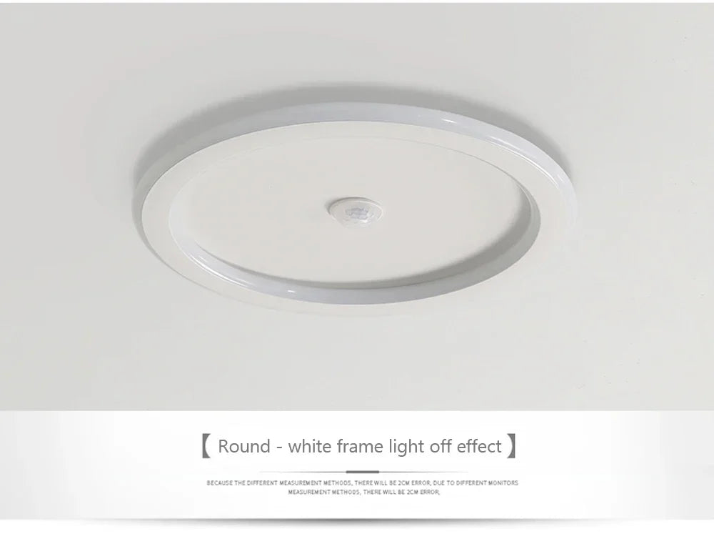 Modern LED Ceiling Light Chandelier Smart Ceiling Lamp with Motion Sensor for Stair Corridor Hallway Entrance Lighting Fixture