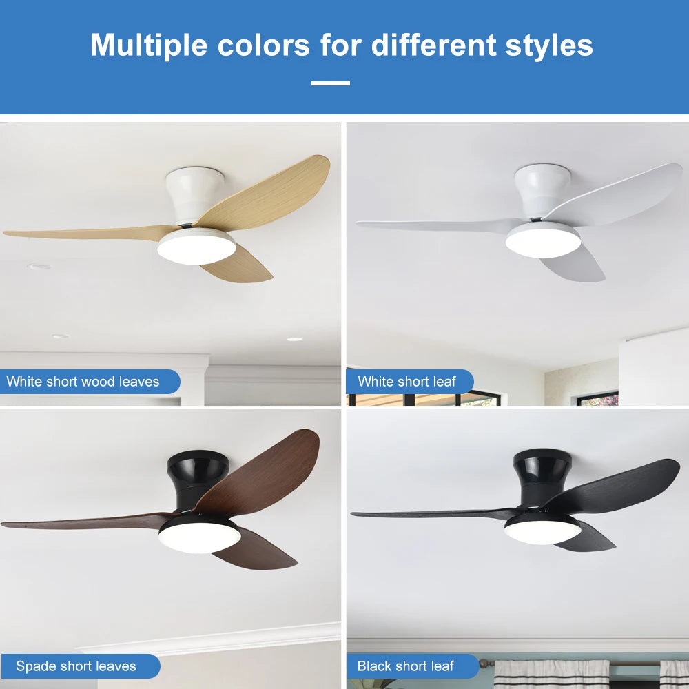 Bedroom fan light, ceiling fan light, high wind power ceiling, dining room, living room, househol...