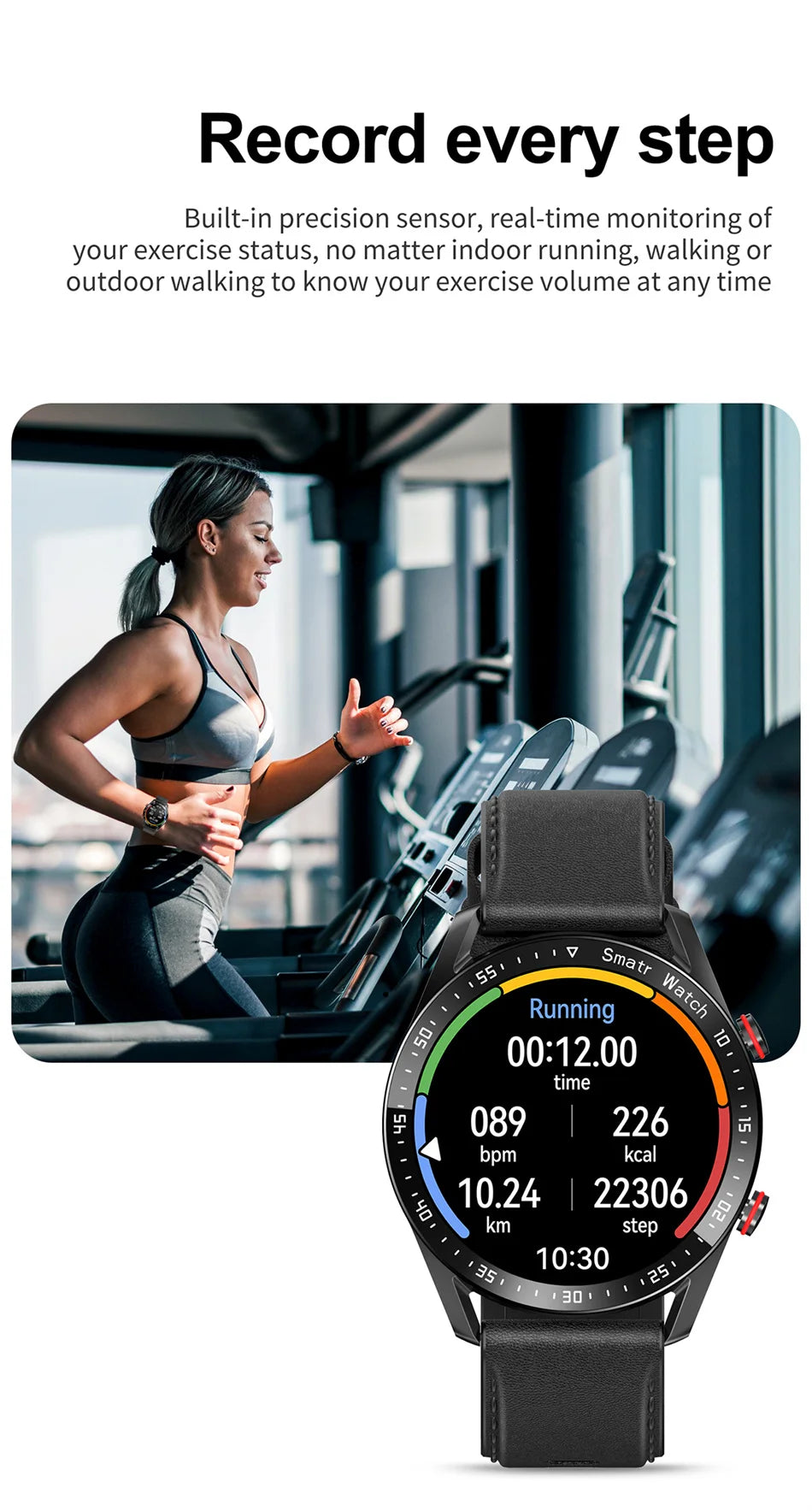 2026 New Bluetooth Call Smart Watch Men 360*360 HD Display Heart Rate Fitness Tracker ECG+PPG Business Smartwatches