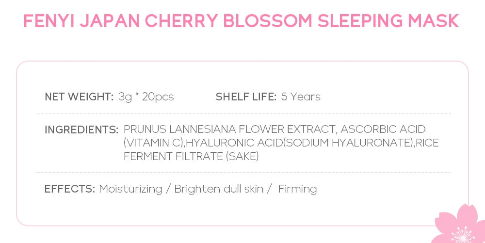 Sakura Face Cream