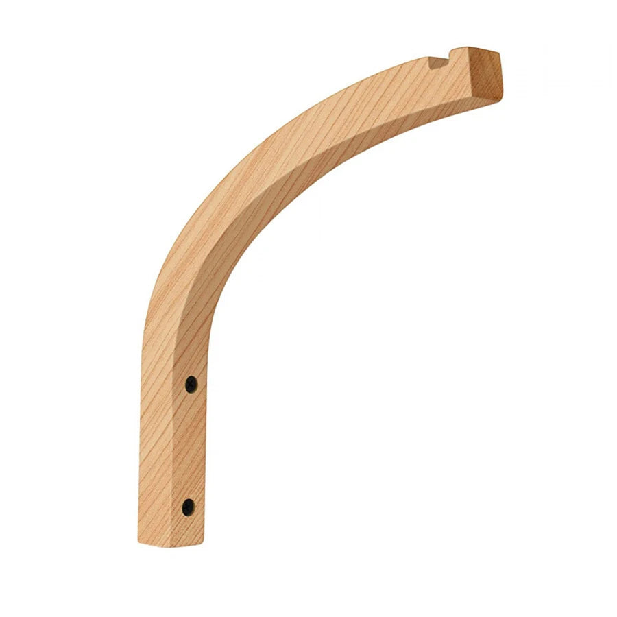 Natural Wood Wall Plant Hangers Hanging Flower Pot Hook Flower Bracket for Lanterns Wind Chimes Balcony Home Decor