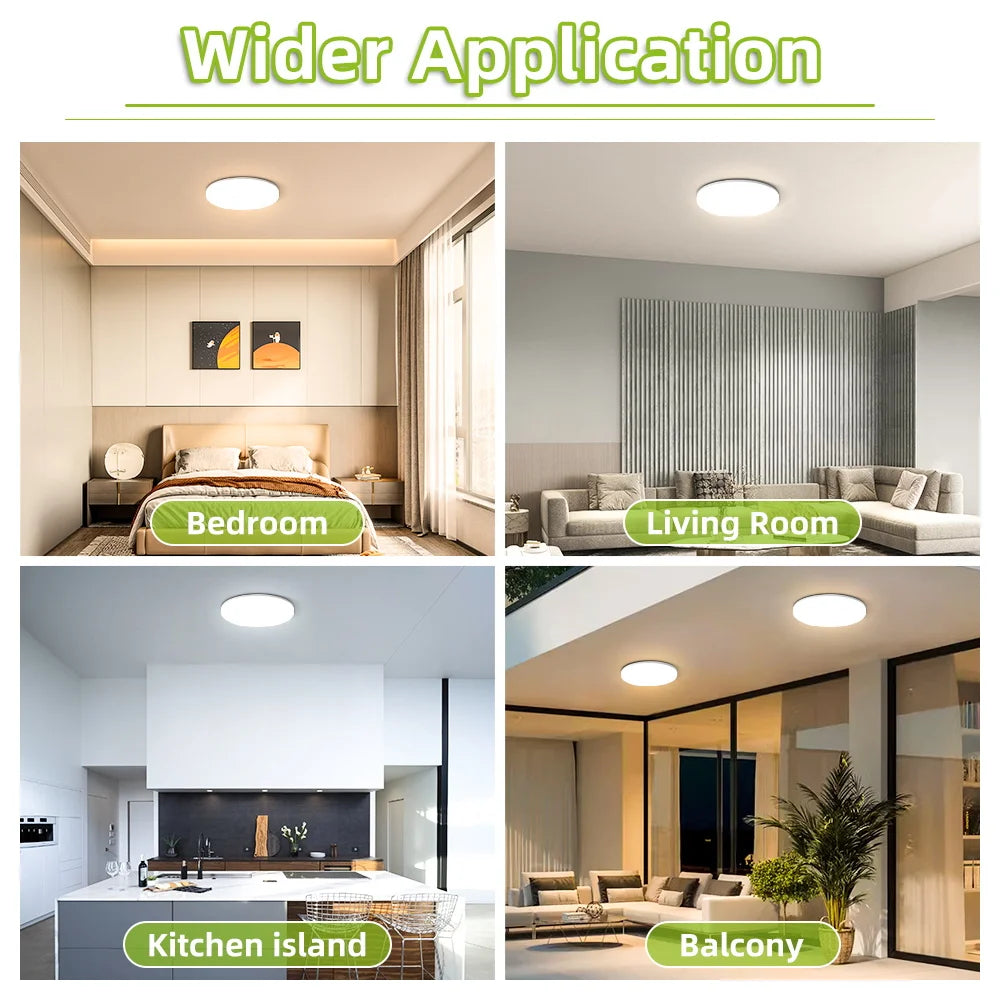 Led Ceiling Lamp Modern Ceiling Chandelier 220V Led Panel Lighting Fixture For Bedroom Kitchen Home Ultra Thin Ceiling Lights