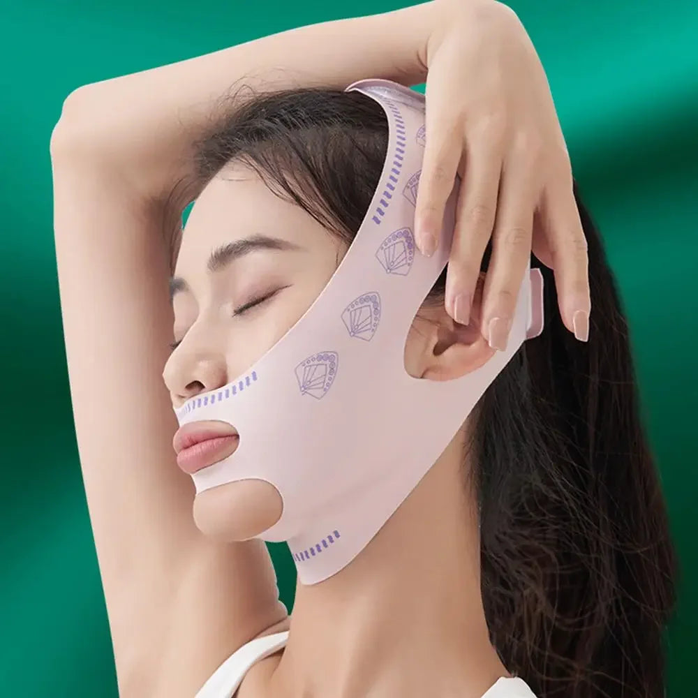 Chin Cheek Slimming Bandage V Shaper V Line Lifting Mask Face Lifting Anti Wrinkle Strap Sleeping Mask Beauty Health Reusable