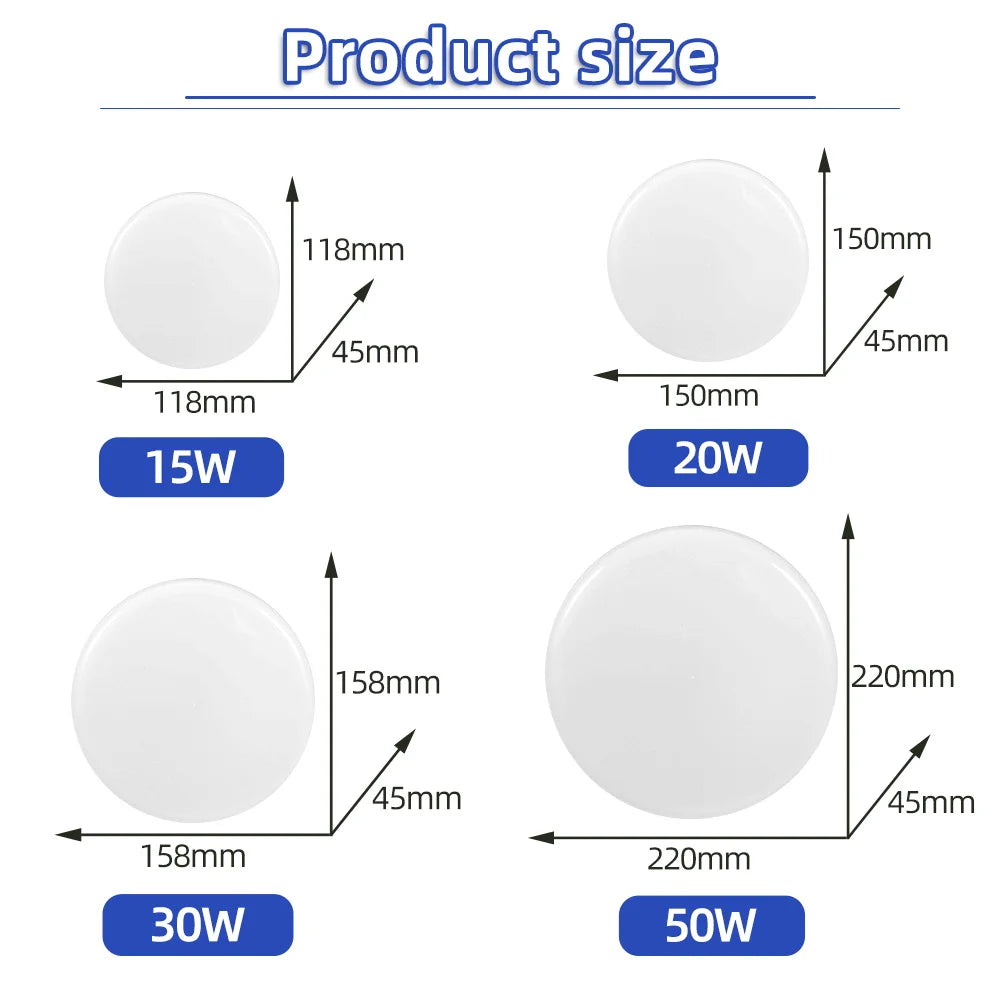 Led Ceiling Lamp Modern Ceiling Chandelier 220V Led Panel Lighting Fixture For Bedroom Kitchen Home Ultra Thin Ceiling Lights