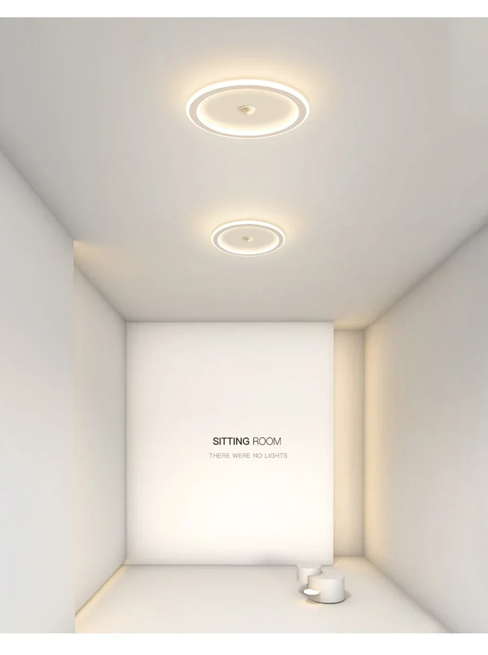 Modern LED Ceiling Light Chandelier Smart Ceiling Lamp with Motion Sensor for Stair Corridor Hallway Entrance Lighting Fixture