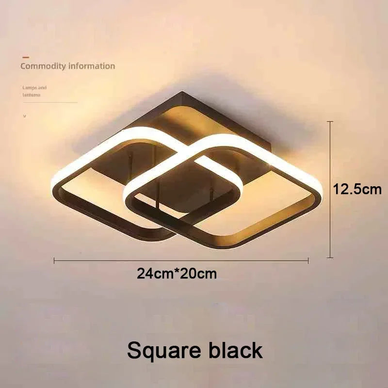 LED Strip Aisle Ceiling Lights Modern Minimalist Living Room Lamps For Balcony Entrance Staircase Home Decor corridor...