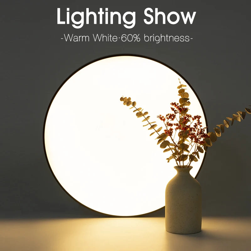 Smart Led Ceiling Lamp 36W 50W Dimmable Modern Led Ceiling Lights With APP Remote Control For Bed...