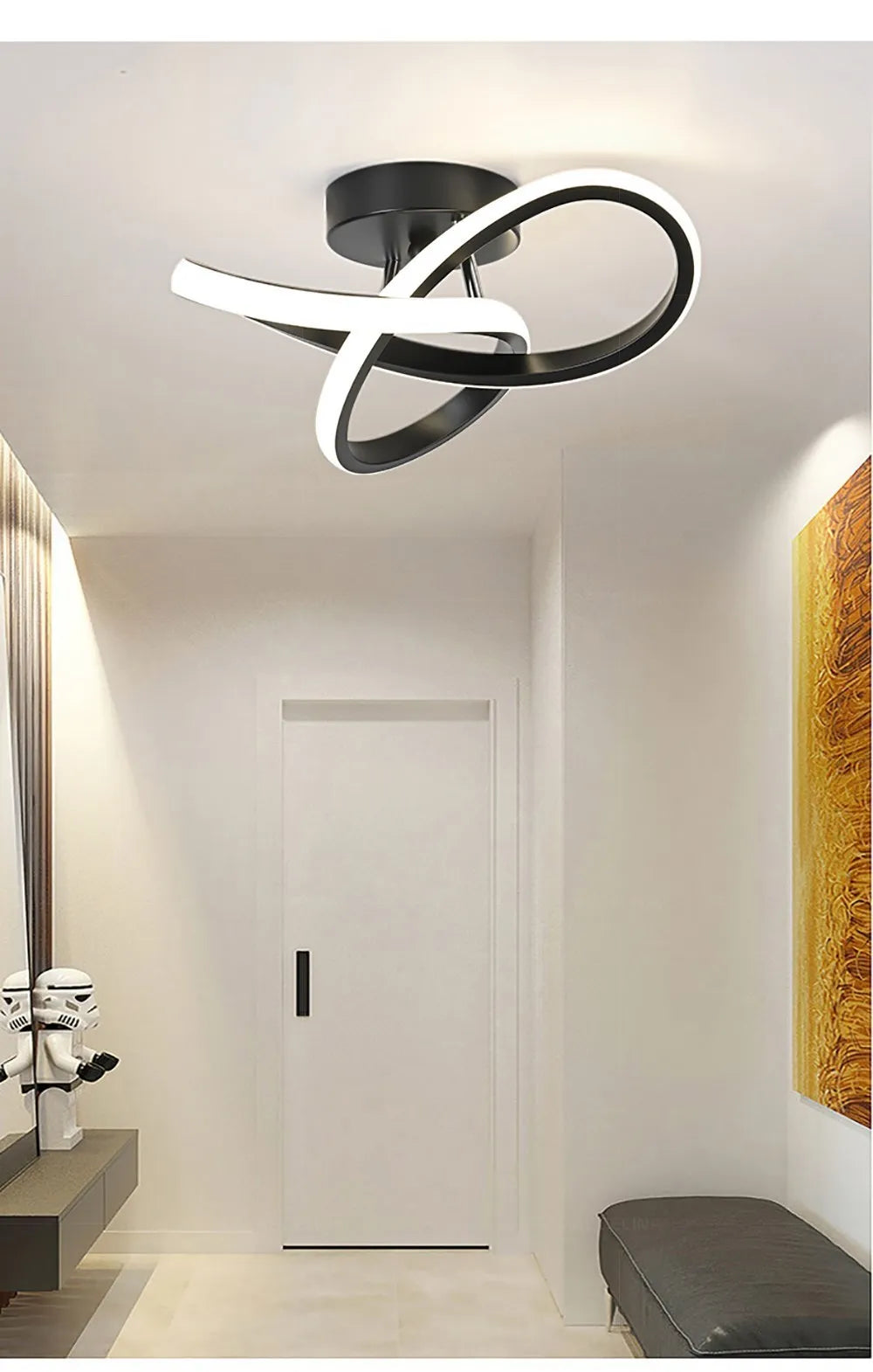 Modern LED Aisle Ceiling Lights Home Lighting Led Surface Mounted for Porch Bedroom Living Room Corridor Light Balcony Lights