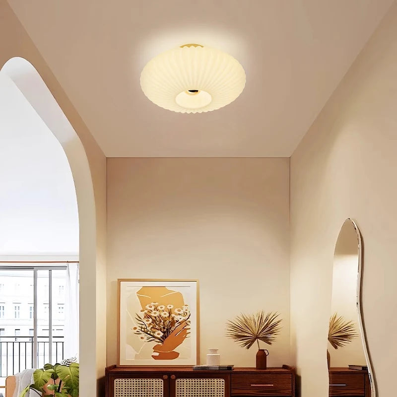 Nordic Retro Ceiling Lamp Simple Glass Ceiling Light For Wall Decoration In Living Rooms Corridors Bedrooms Walls Entrance Foyer