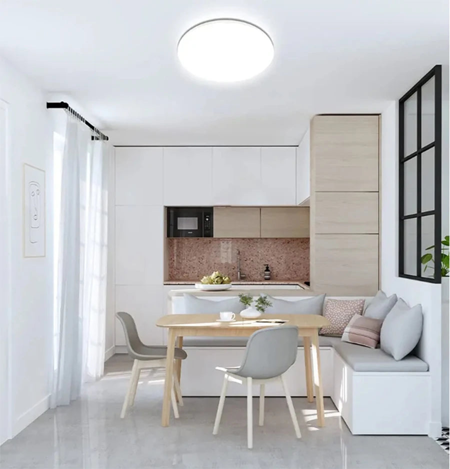 Modern Ultra-thin Round LED Ceiling Light Bedroom Lustre LED Lights For Room Home Decoration 48W ...
