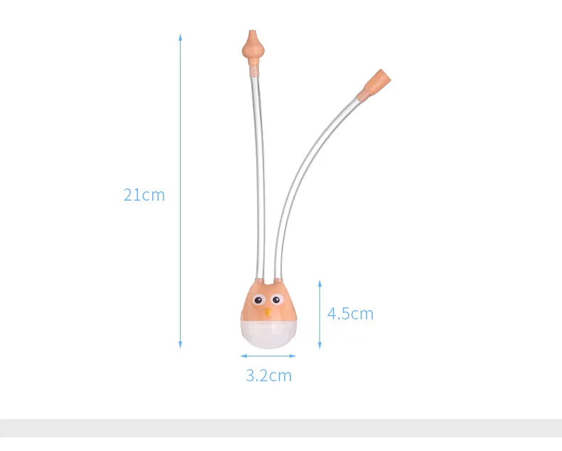 Nasal Aspirator Infant Nasal Suction Snot Cleaner Baby Mouth Suction Catheter Children Cleansing Sucker Nose Cleaning Tool Safe