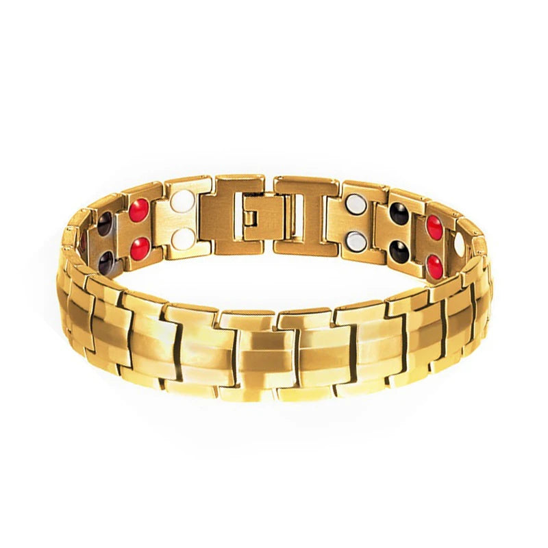 Healthy Bio Magnetic Bracelets for Women Men Therapy Bracelet Pain Relief Arthritis Magnet Bangle Carpal Tunnel Syndrome Jewelry