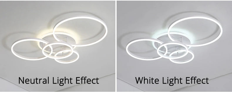 Gold White Modern LED Chandelier Lighting For Living Study Room Lights Indoor Lamps Parlor Foyer Lustres Chandeliers Luminaire