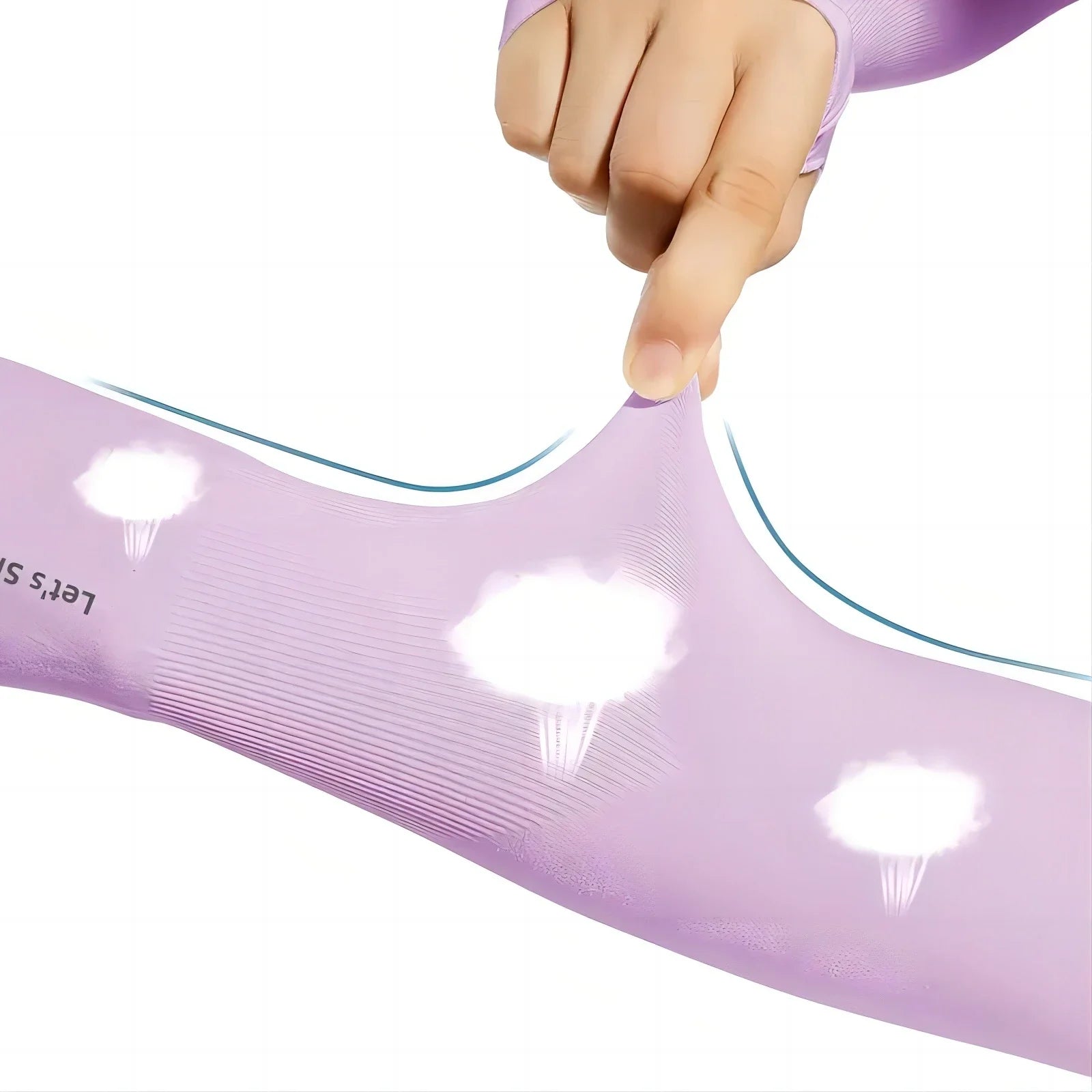 Ice Silk Sun Protection Arm Covers Unisex Elbow Cover Outdoor Cycling Running Fishing Driving Cool Anti-UV Arm Sleeves 1 Pair